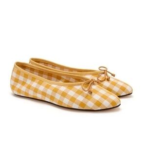 Olivia Morris At Home Flats Marigold Gingham